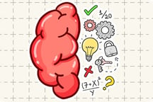 Brain Tricky Puzzles Logo