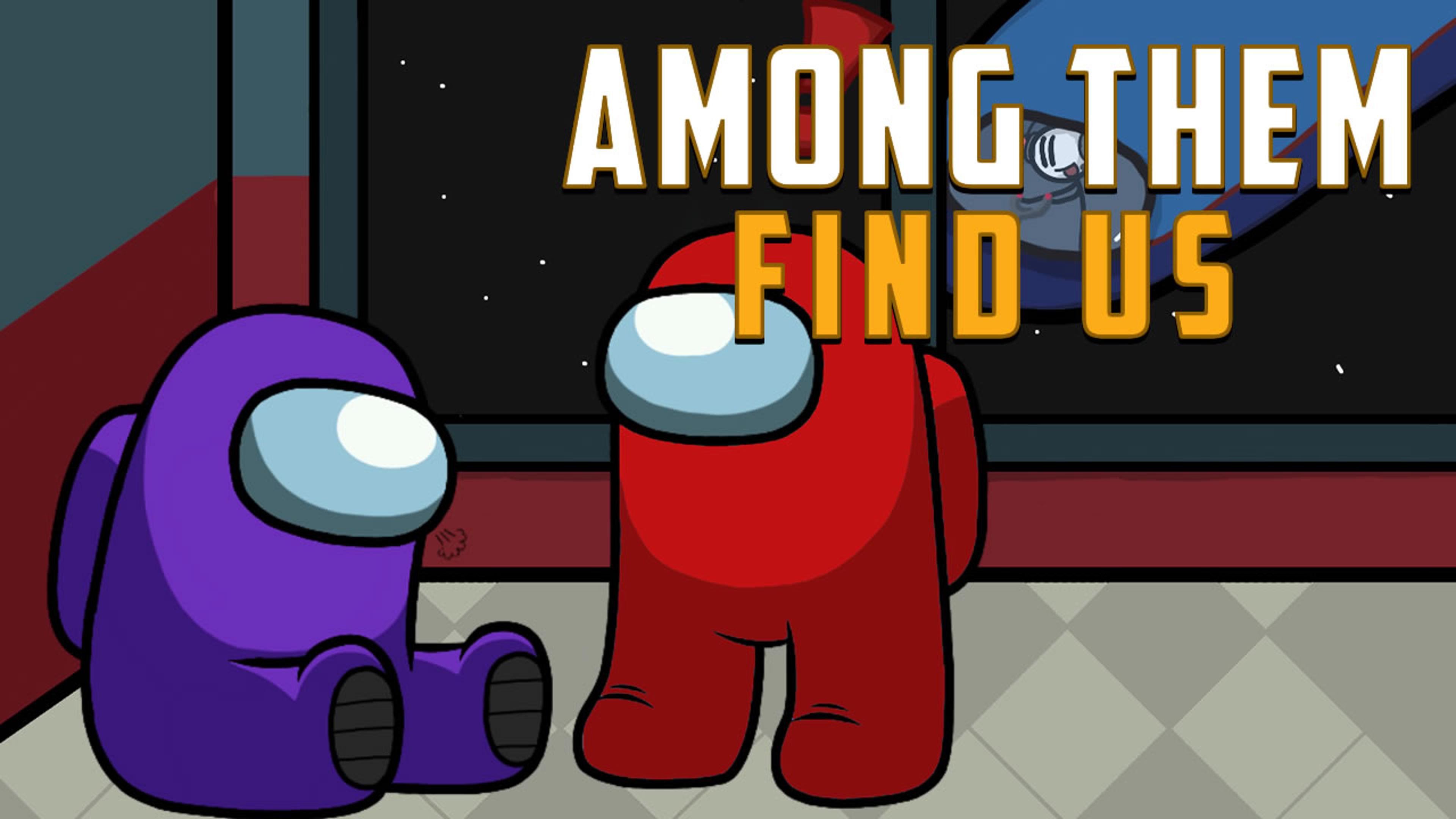 Among Them Find Us Logo