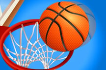 Basketball Shooting Stars Logo