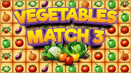 Vegetables Match 3 Logo