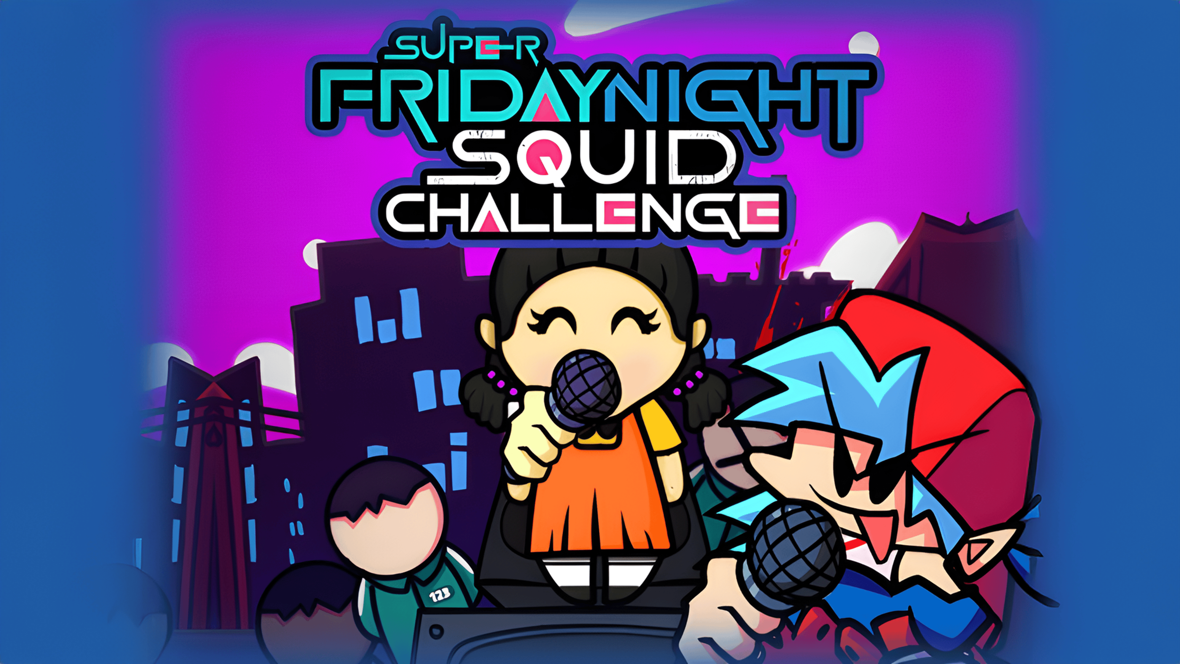 Super Friday Night Squid Challenge Logo