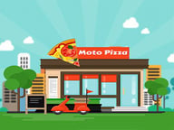 Moto Pizza Logo