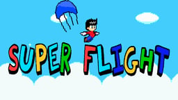 Super Flight Hero Logo