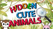 Hidden Cute Animals Logo