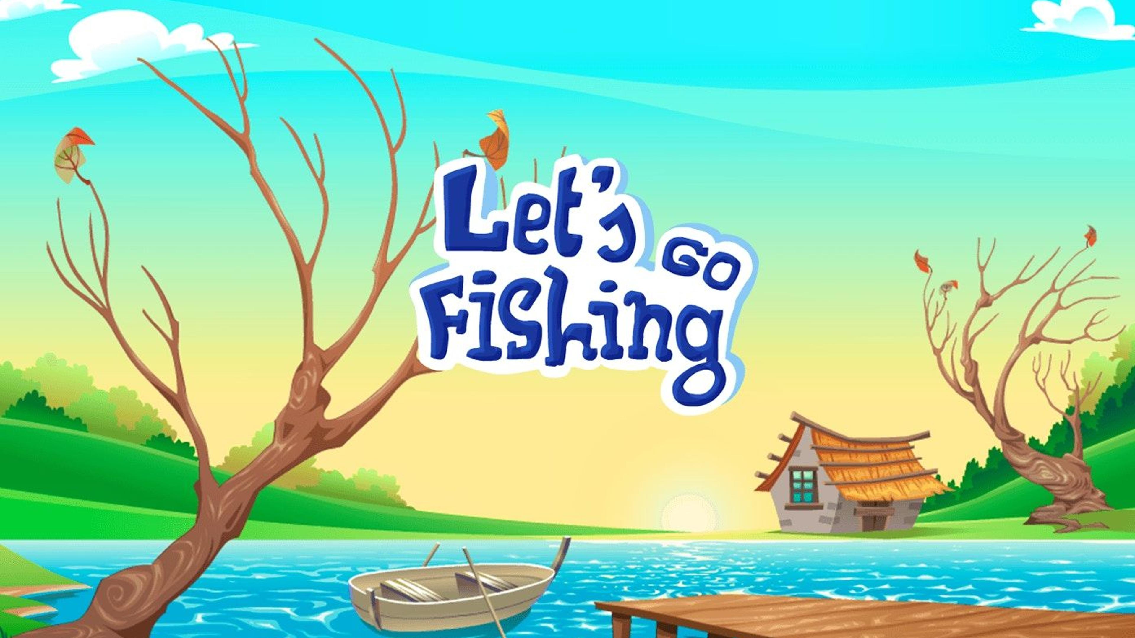 Let's go fishing Logo