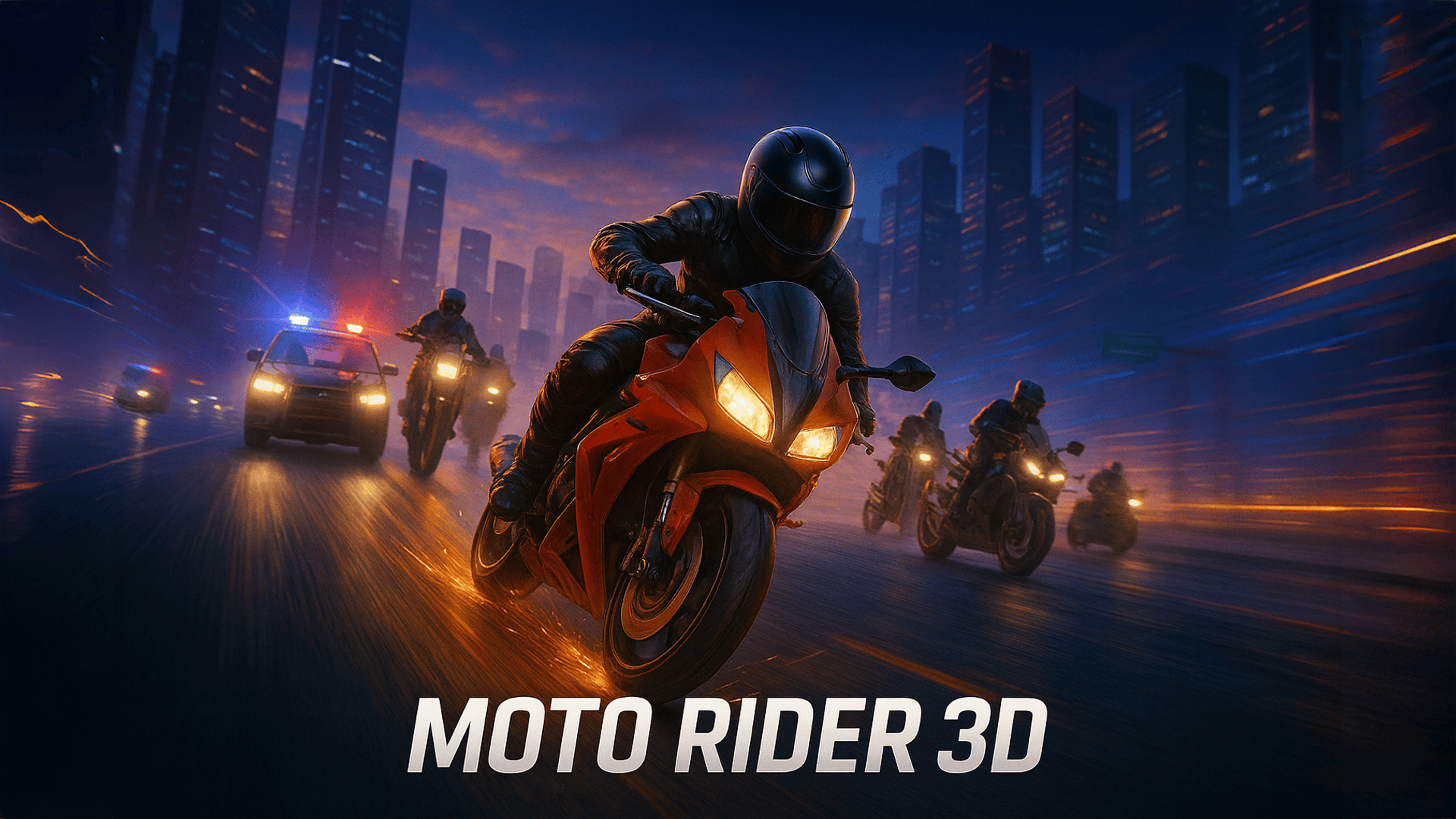 Moto Rider 3D Logo