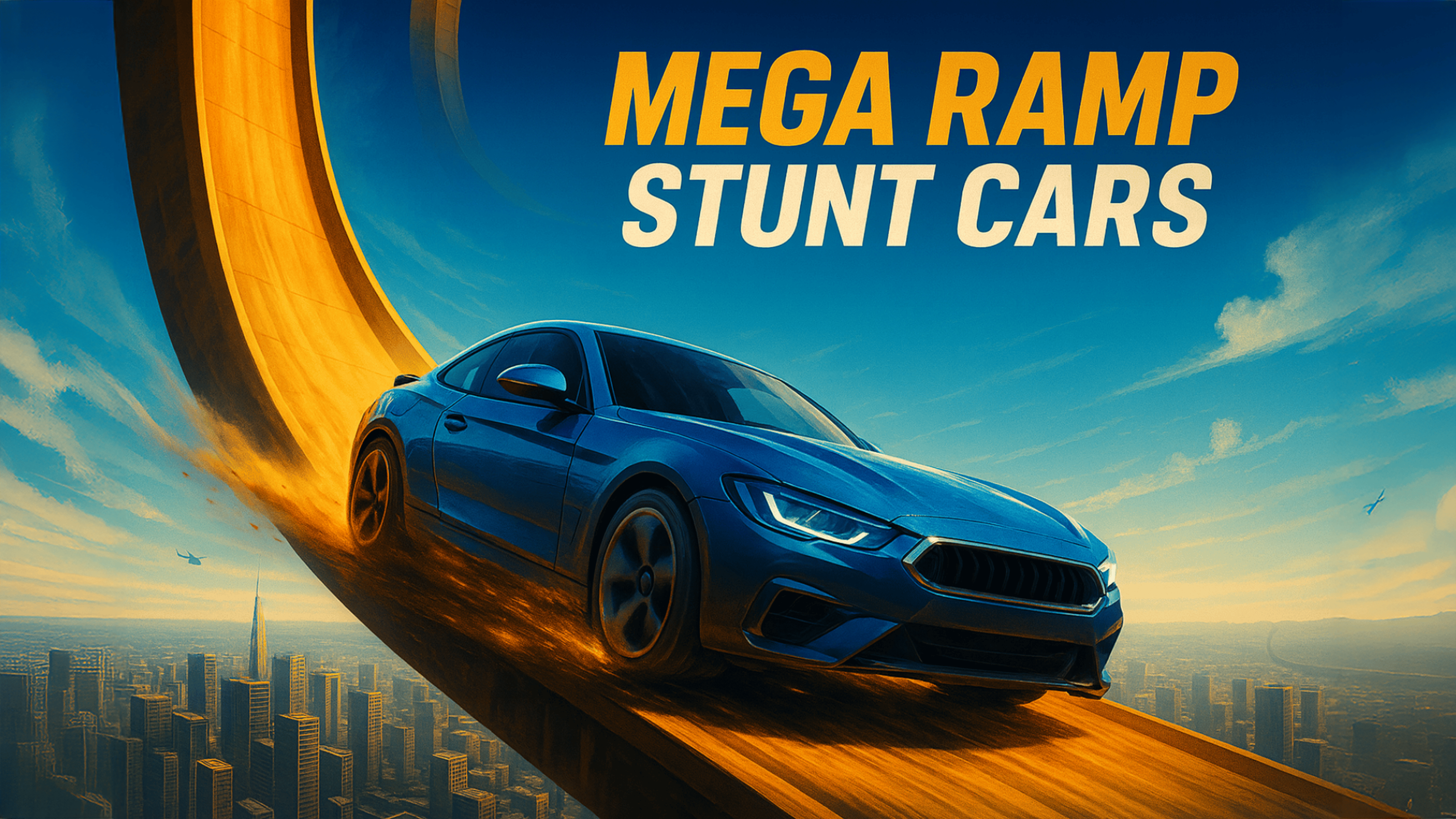 Mega Ramp Stunt Cars Logo