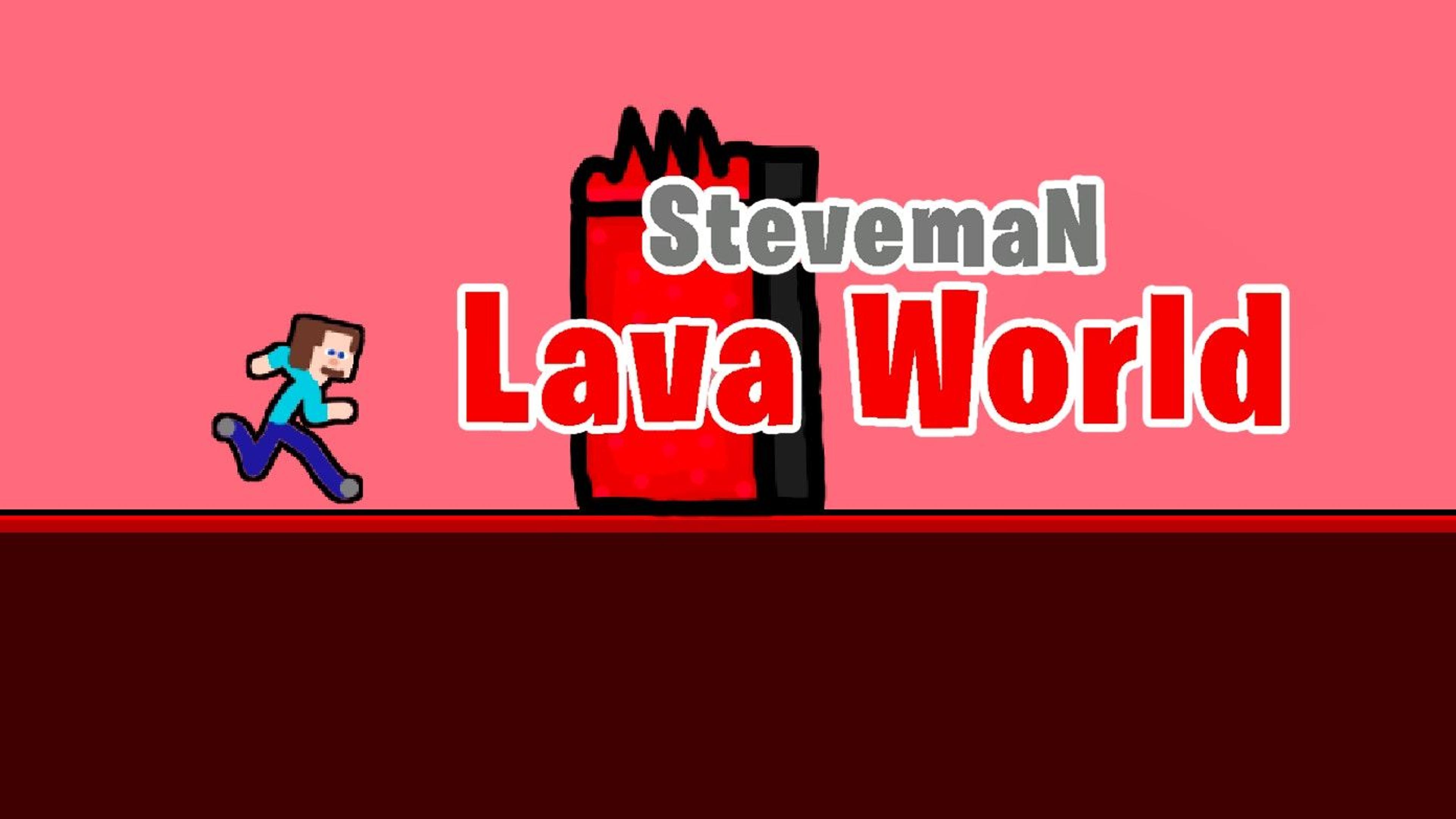Steveman Lava World Logo