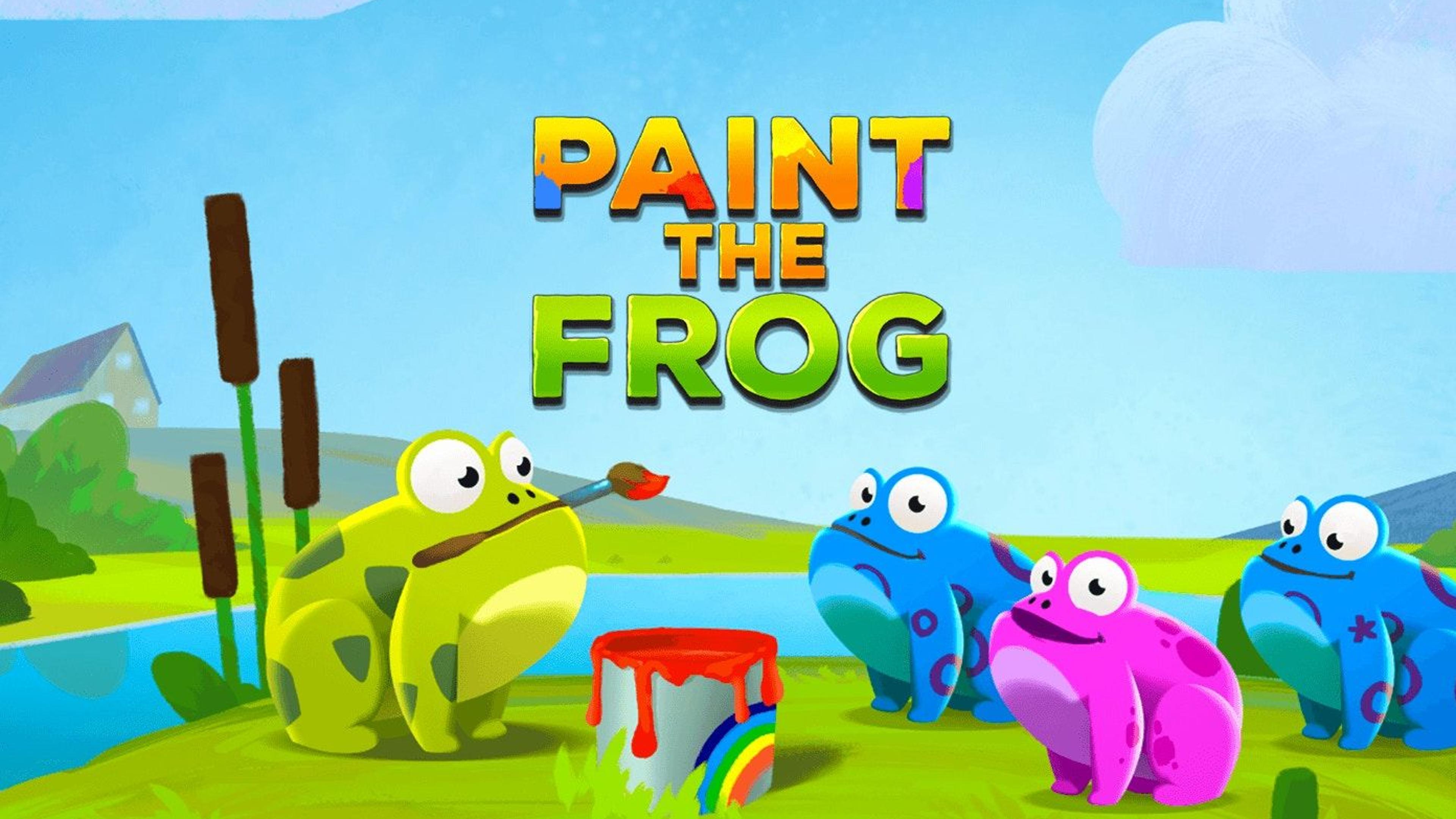 Paint the Frog Logo