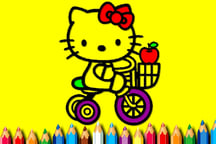 BTS Sweet Kitty Coloring Logo