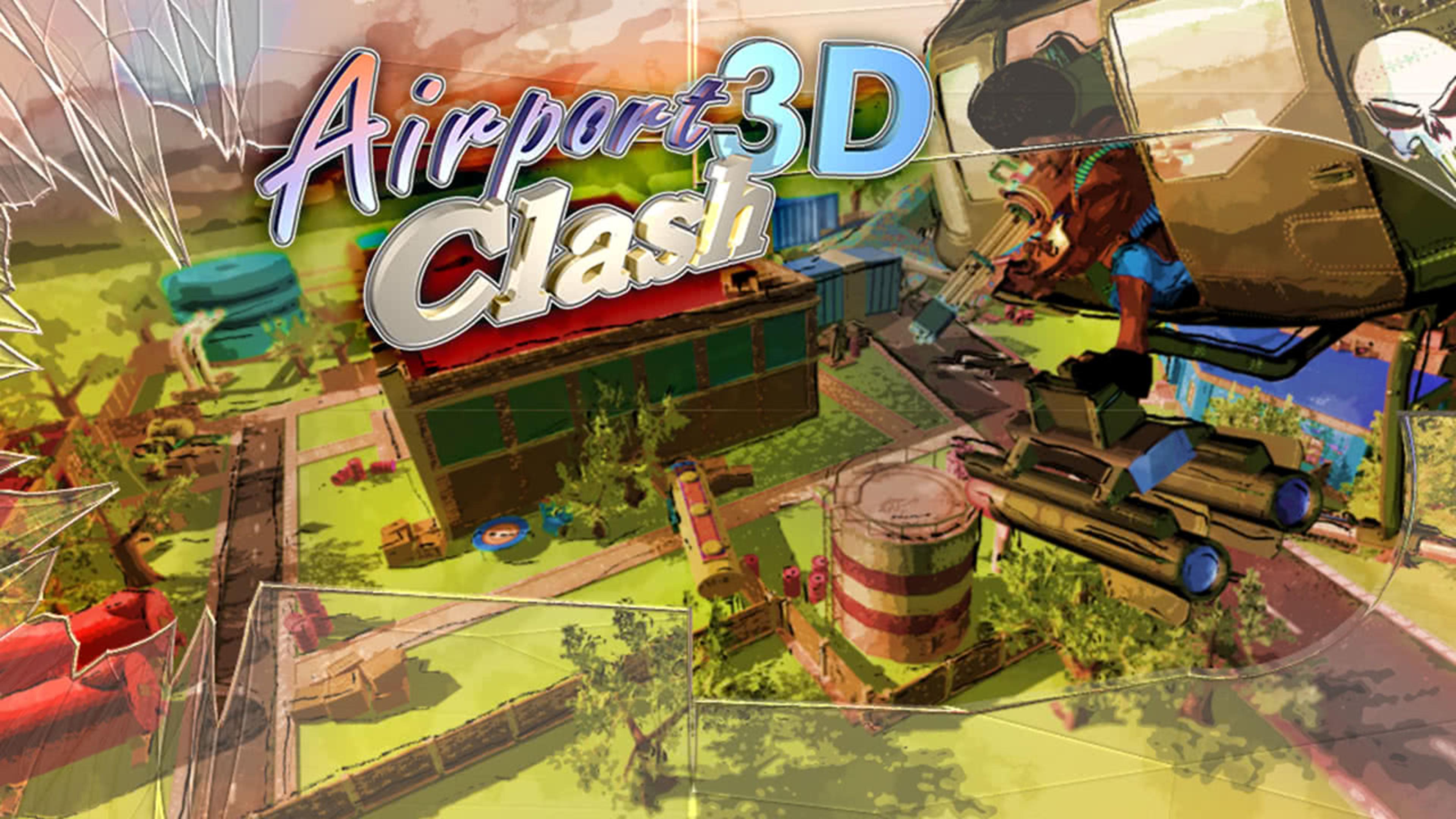 Airport Clash 3D Logo