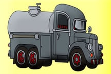 Tank Trucks Coloring Logo