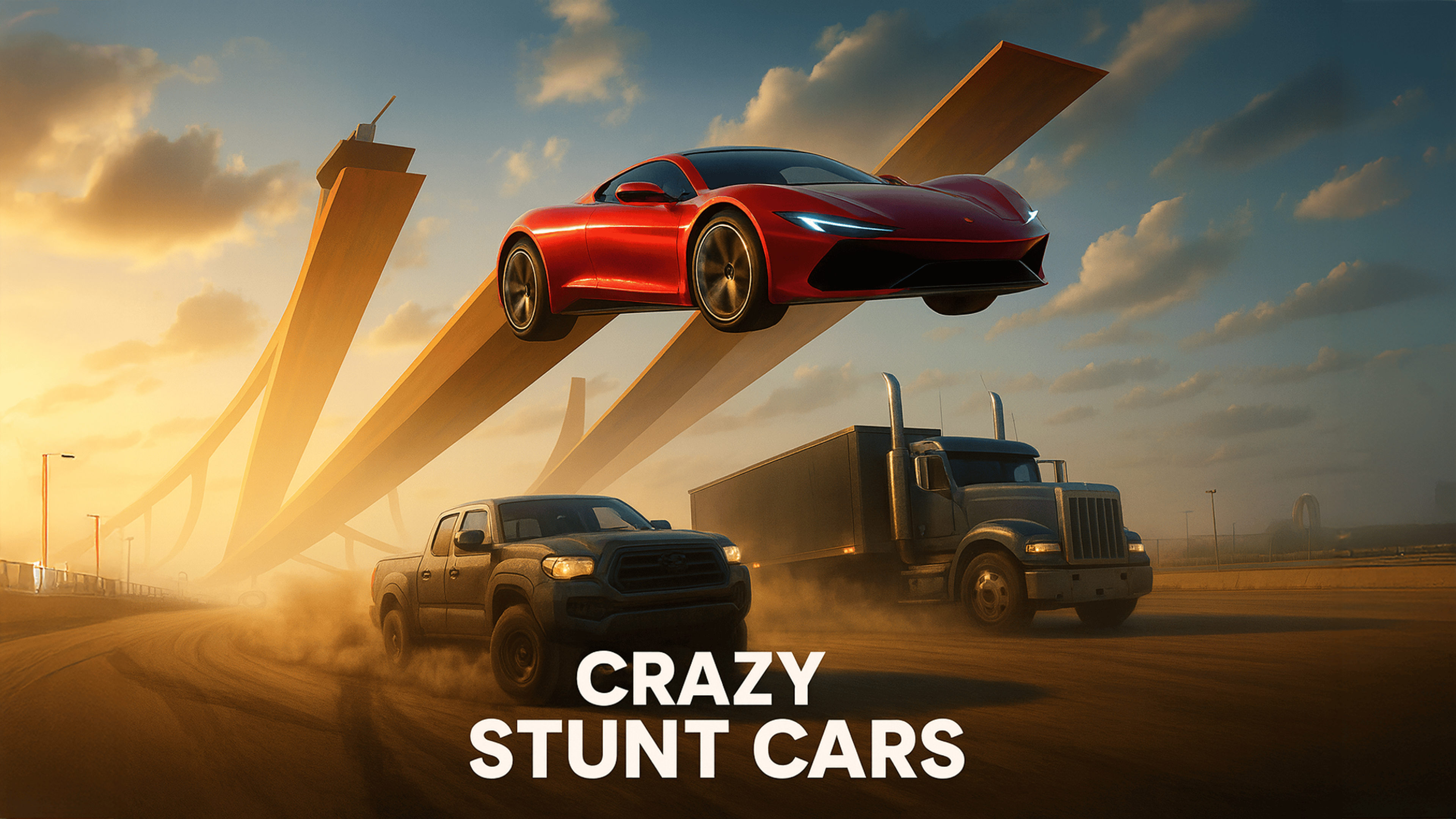 Crazy Stunt Cars Logo