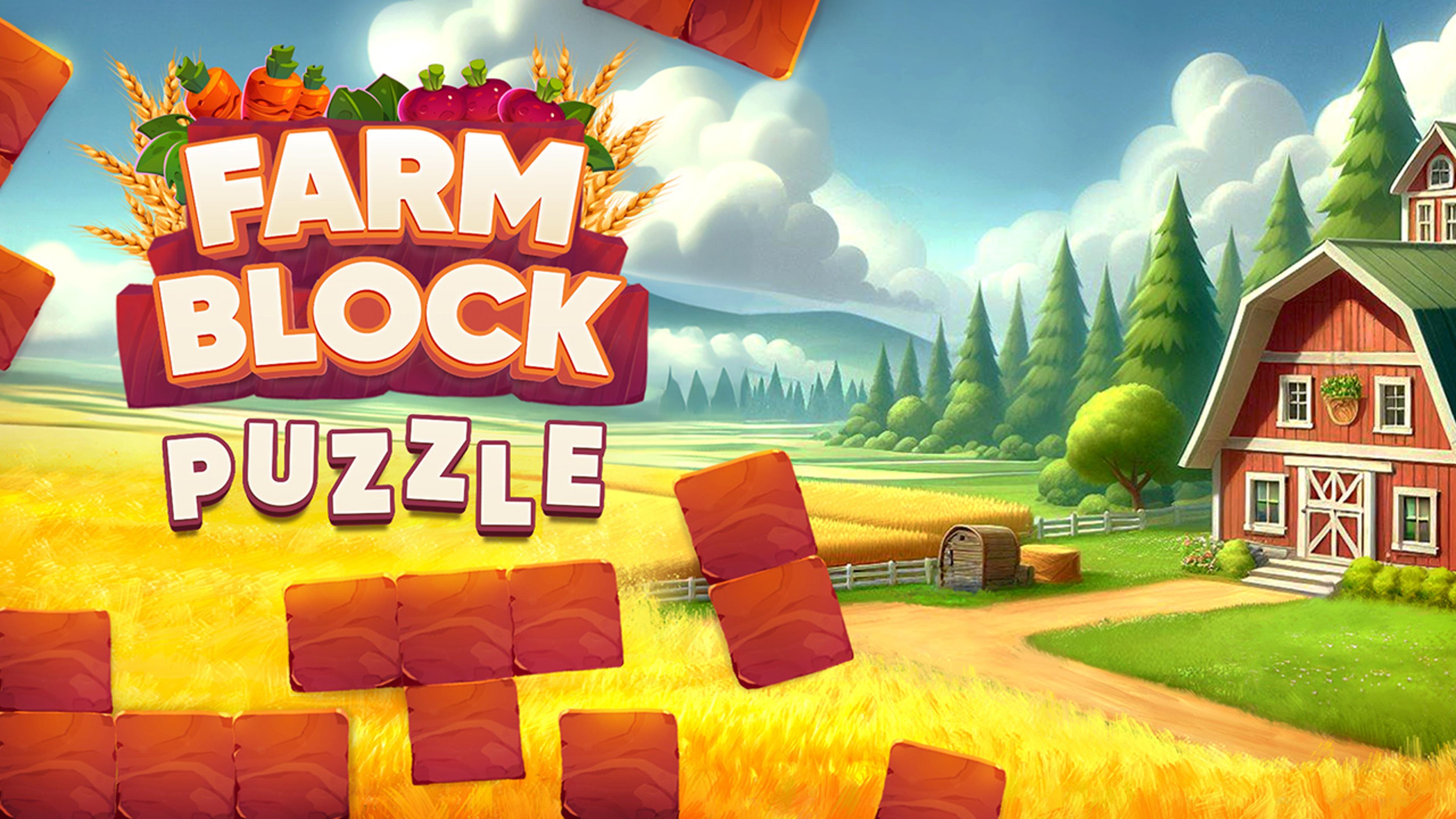 Farm Block Puzzle Logo