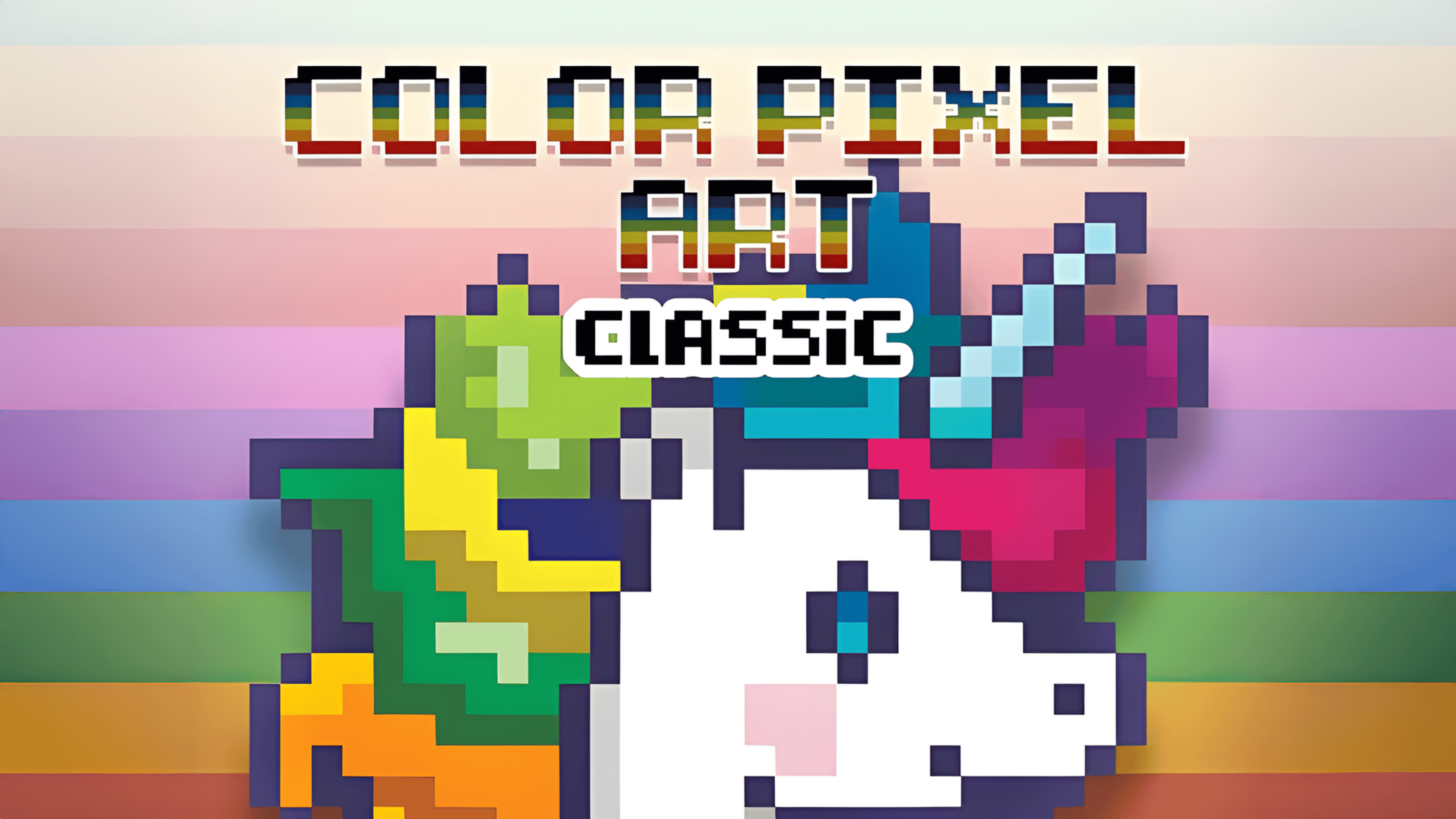Color Pixel Art: Classic Logo