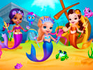 Little Mermaids Dress Up Logo
