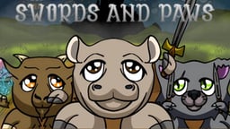 Swords and Paws Logo