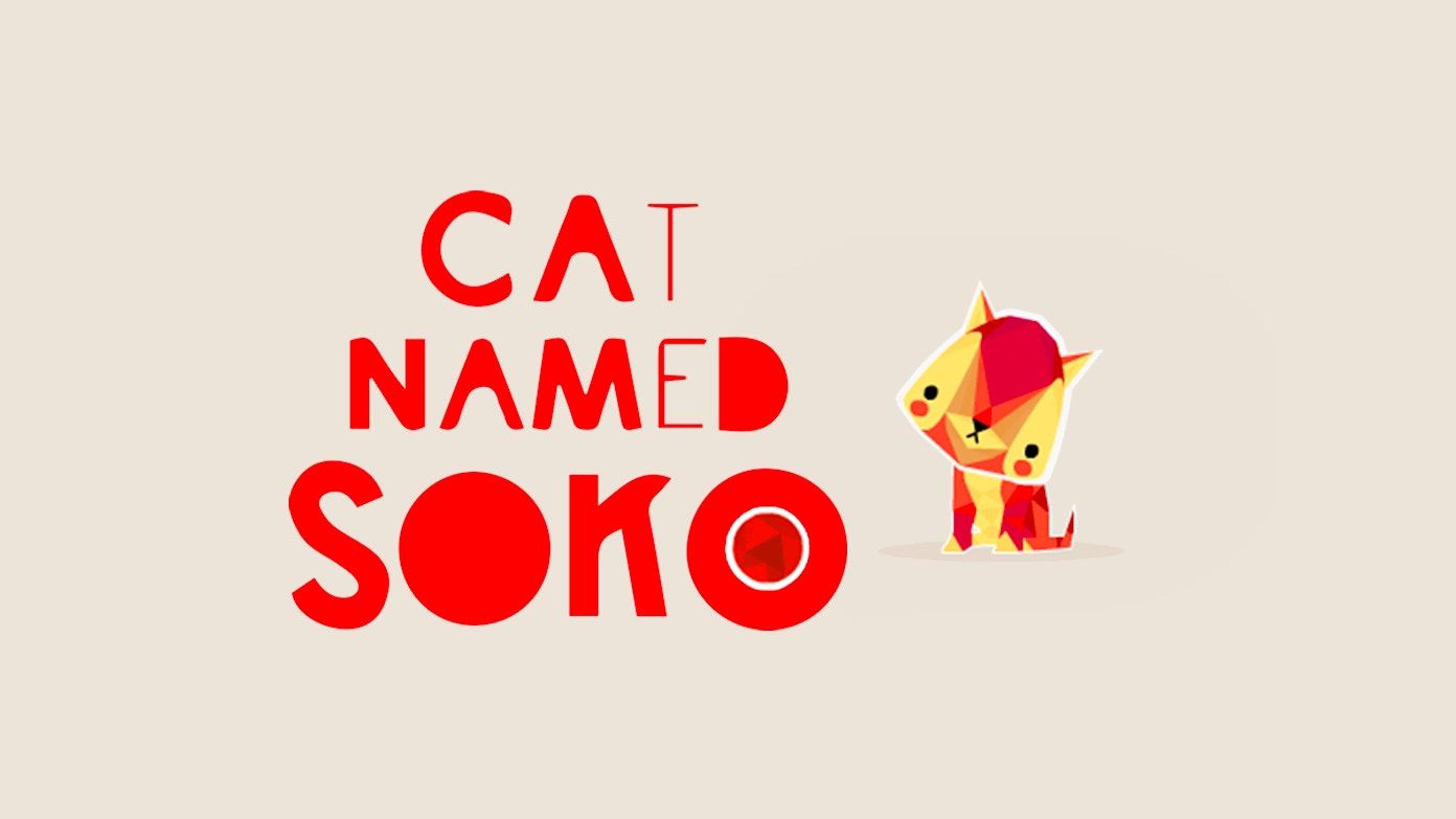 Cat named Soko Logo