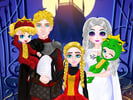 Princess Family Halloween Costume Logo