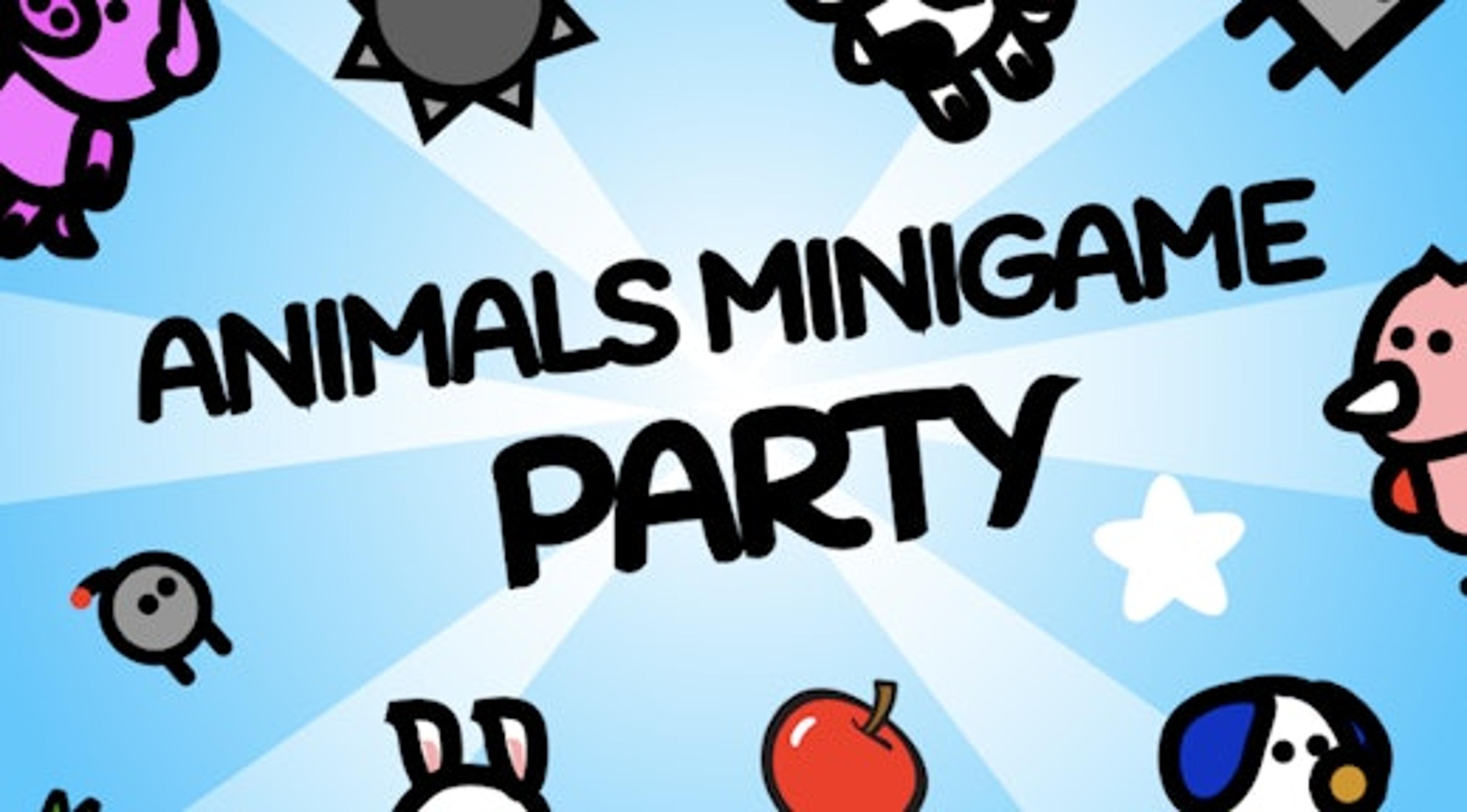 Animals Minigame Party Logo