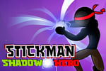 Stickman Shadow Hero Logo