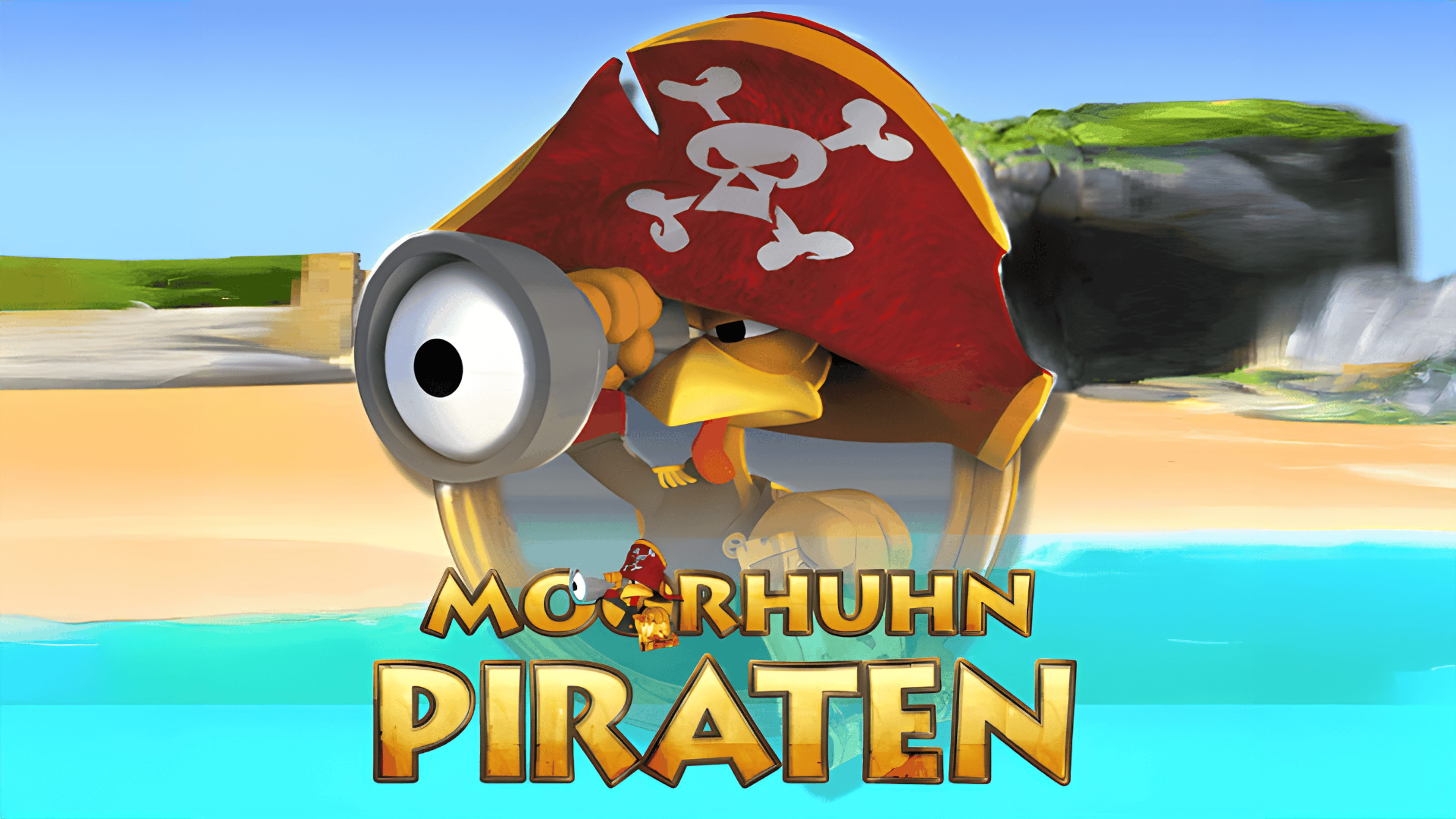 Moorhuhn Pirates Logo