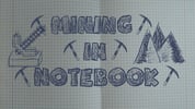 Mining in Notebook Logo