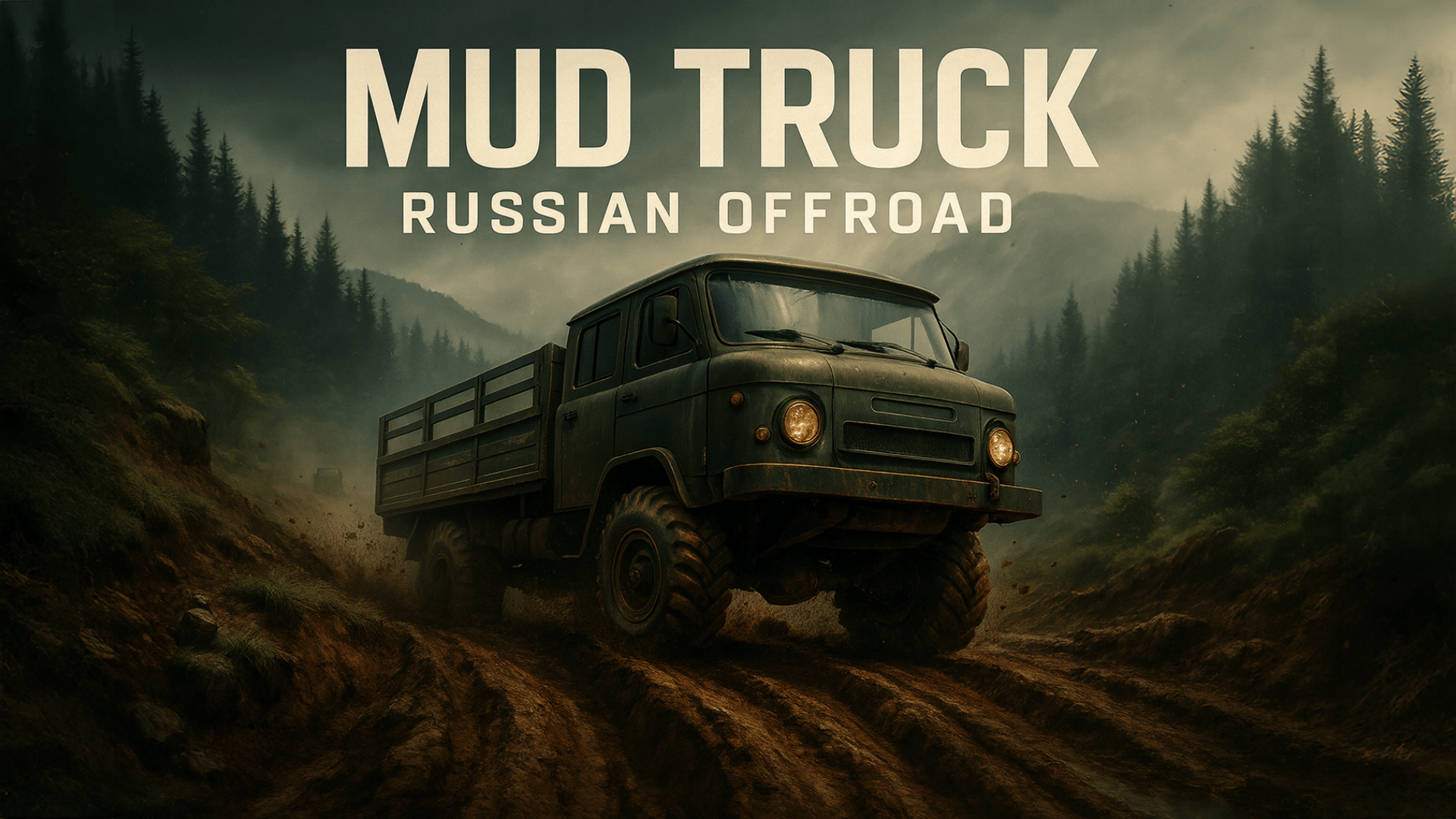 Mud Truck Russian Offroad Logo