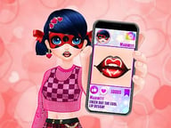 Cute Lip Design For Marinette Logo