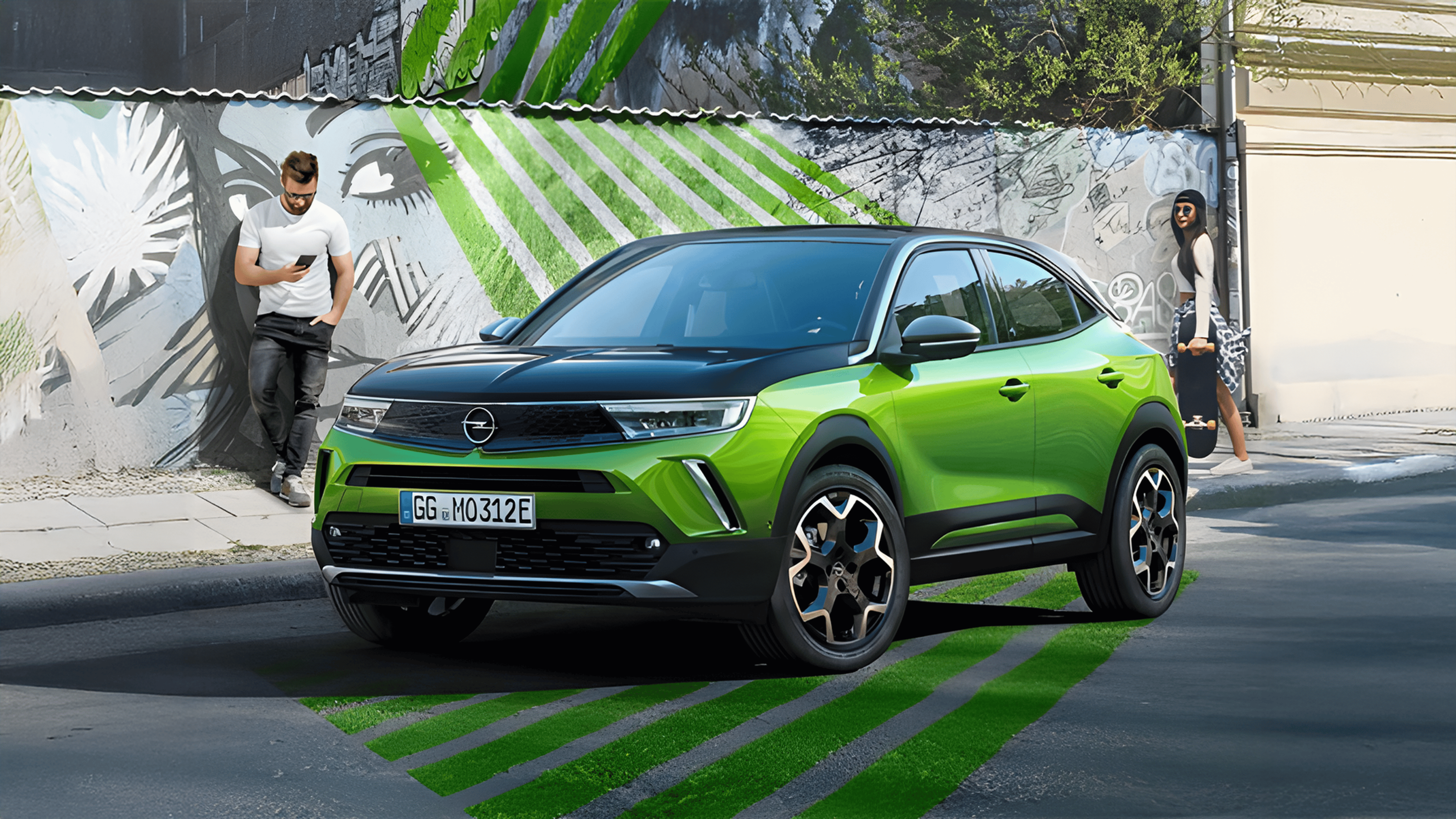 2021 Opel Mokka e Puzzle Logo