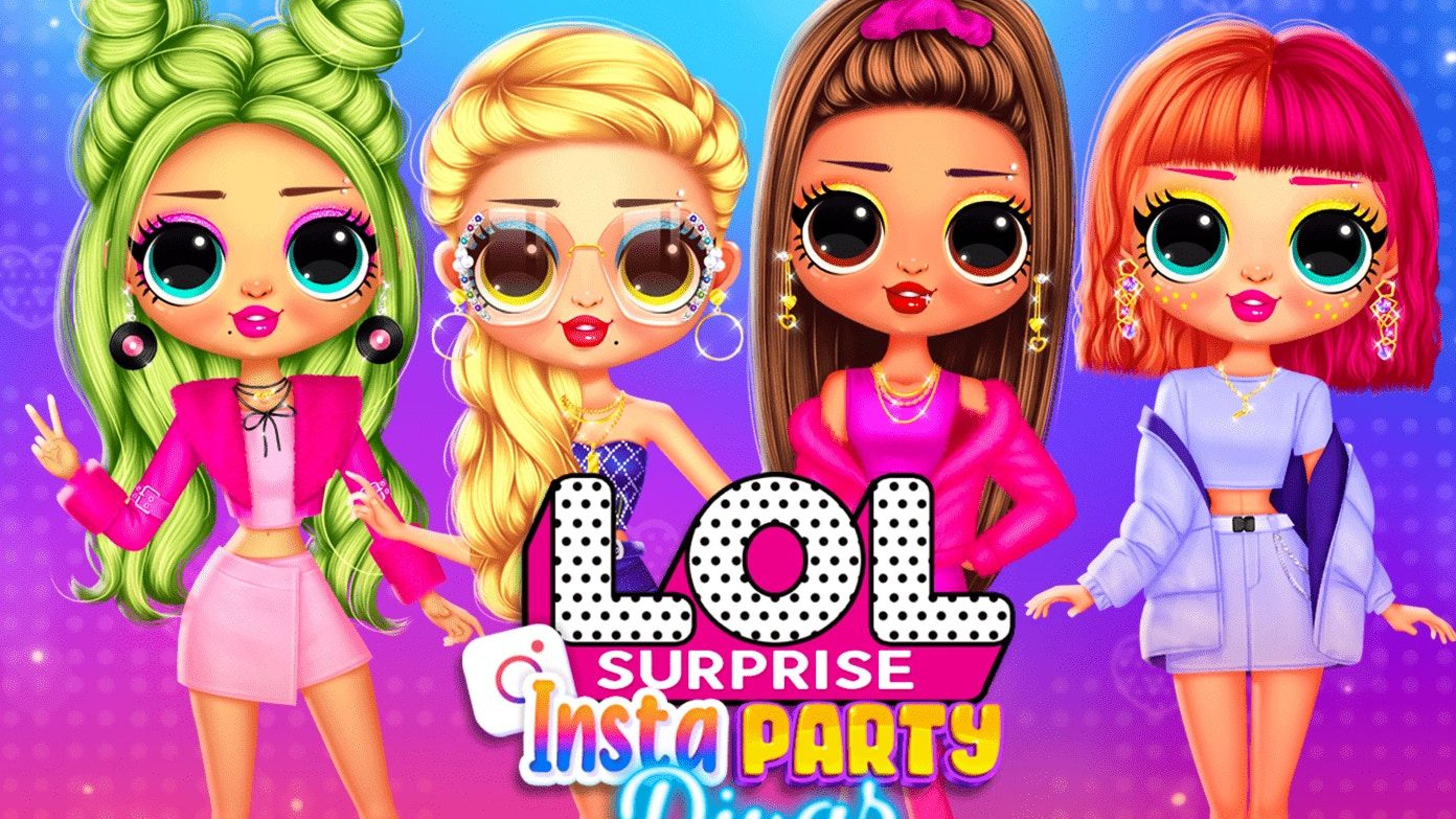 LOL Surprise Insta Party Divas Logo