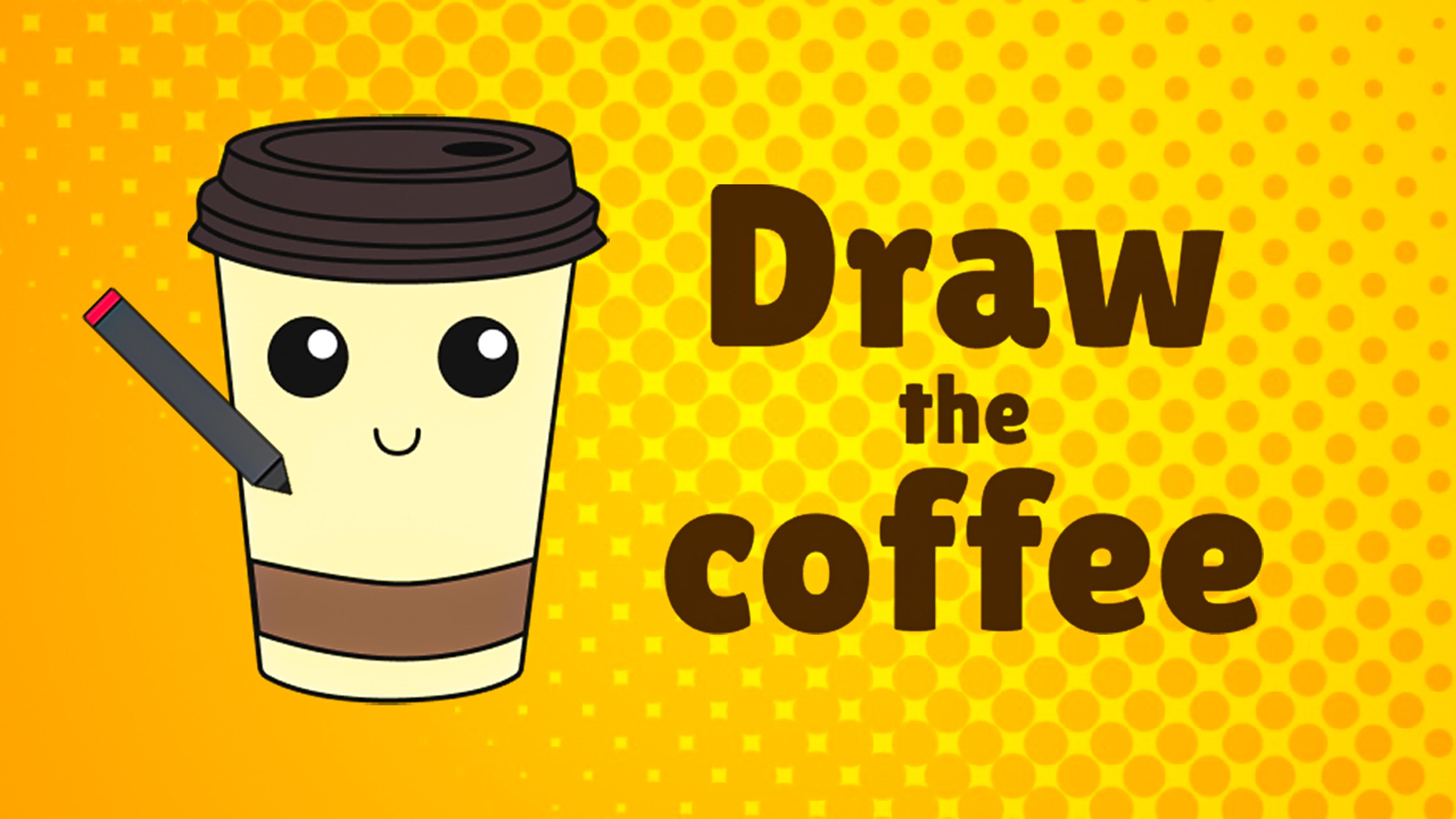 Draw the coffee Logo