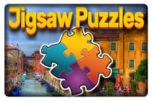 Italia Jigsaw Puzzle Logo