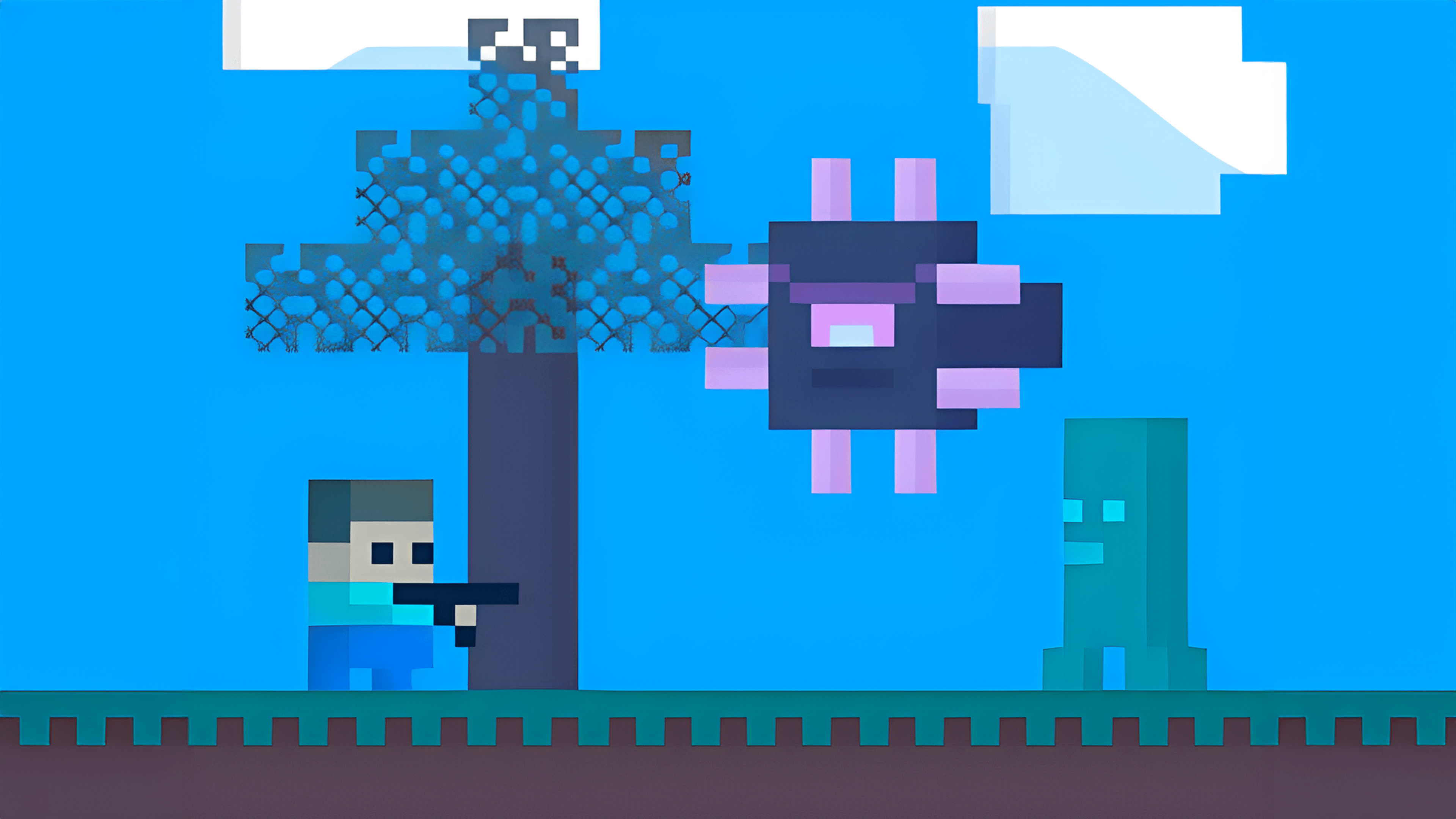 Steve AdventureCraft Aqua Logo