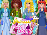 Princess Maxi Dress Logo