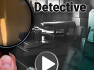 Detective Photo Difference Game Logo