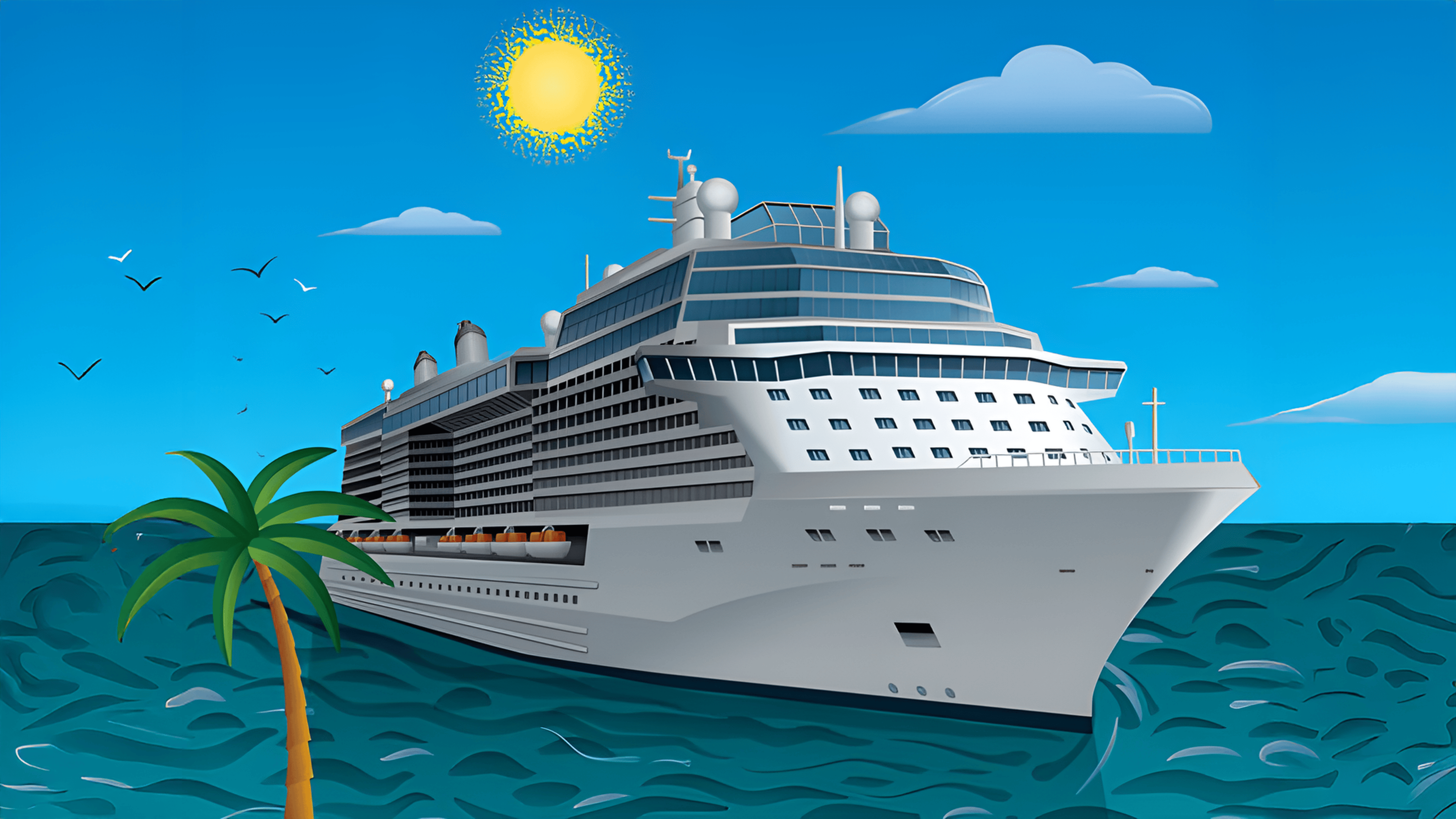 Cruise Ships Memory Logo
