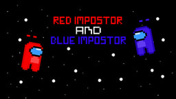 Blue and Red İmpostor  Logo