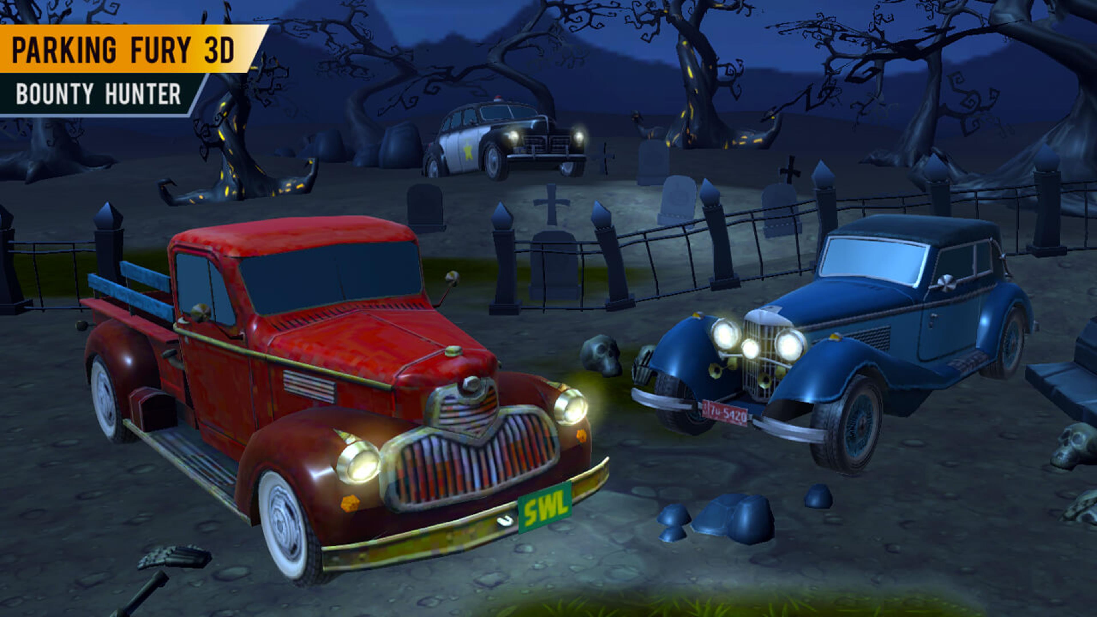 Parking Fury 3D: Bounty Hunter Logo