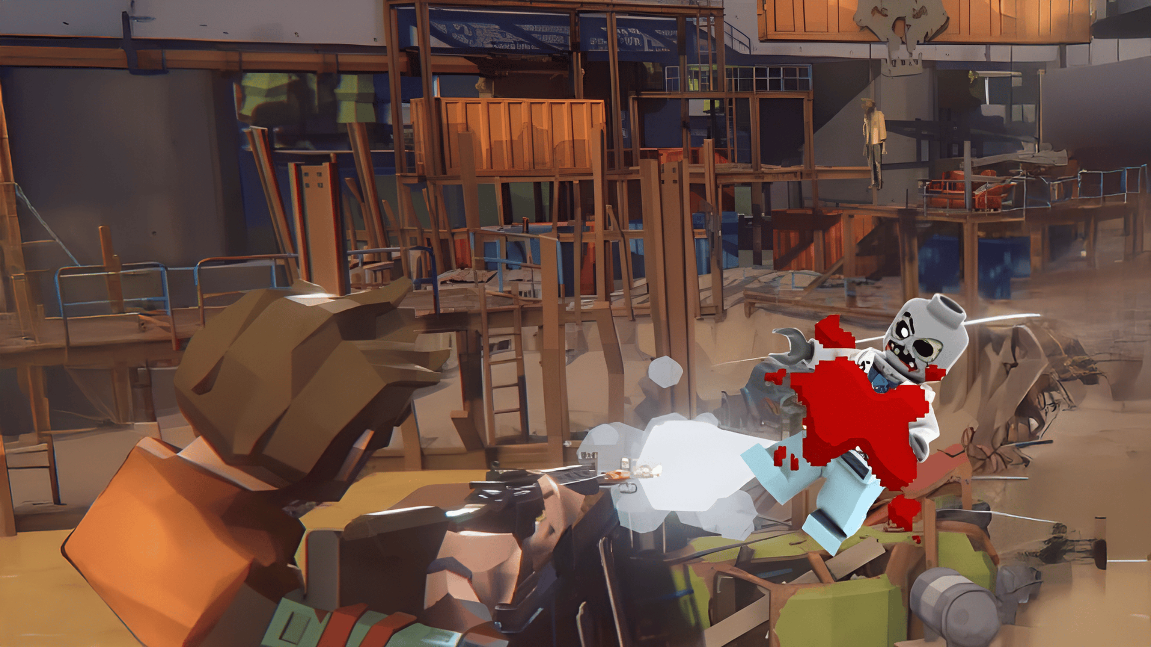 Toys Shooter You vs zombies Logo