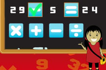 Elementary arithmetic Game Logo