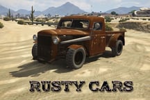Rusty Cars Jigsaw Logo