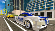 Flying Police Car Simulator Logo