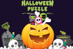 Halloween Puzzle Logo
