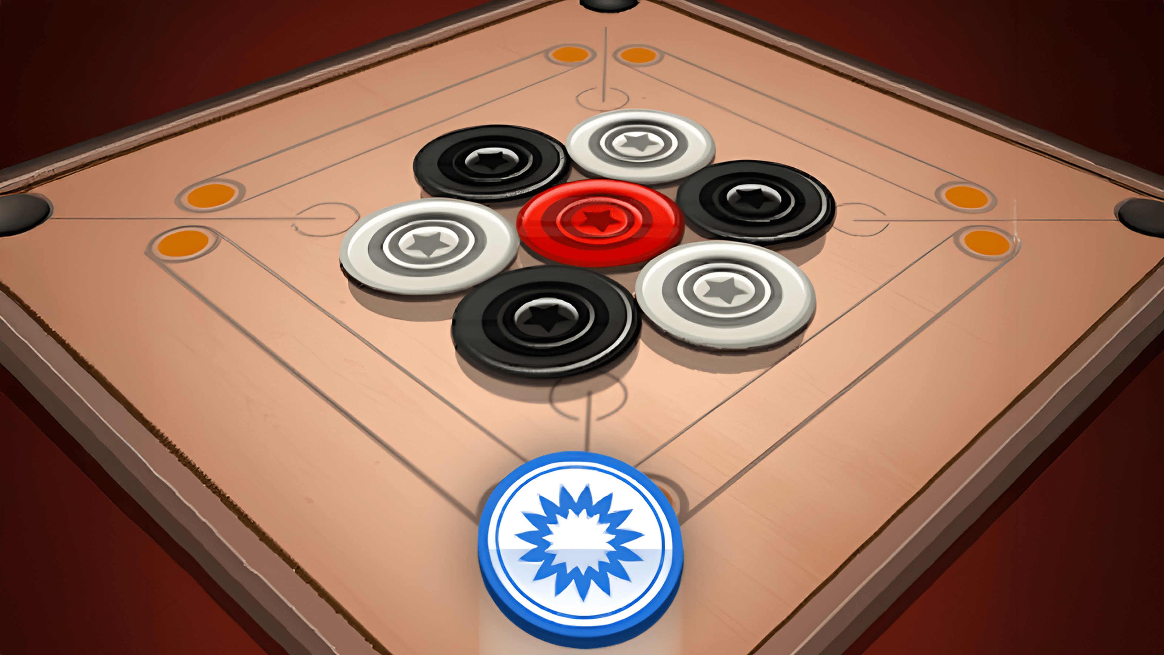 Carrom 2 Player Logo