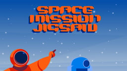 Space Mission Jigsaw Logo