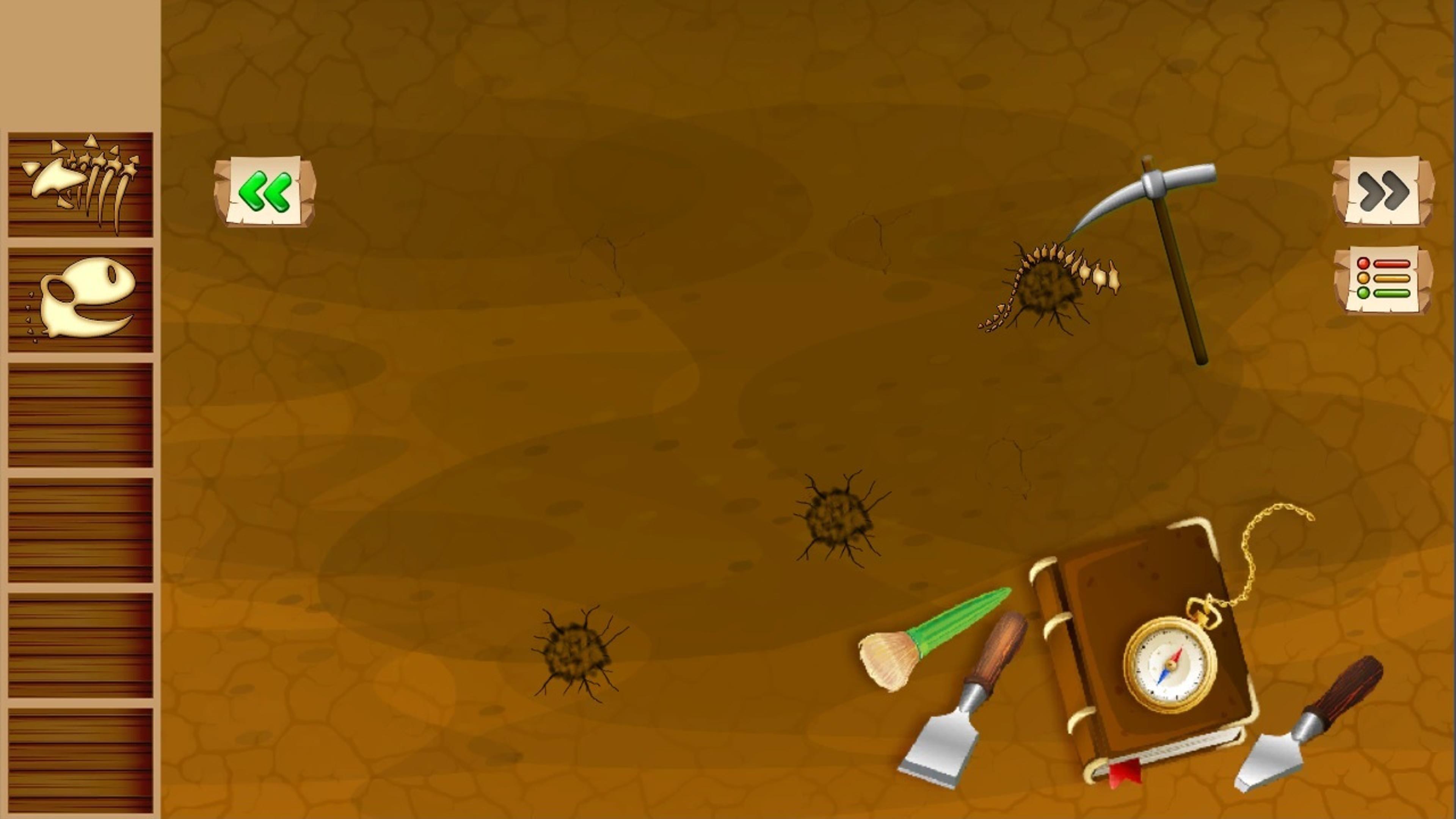 Dinosaur Digging Logo