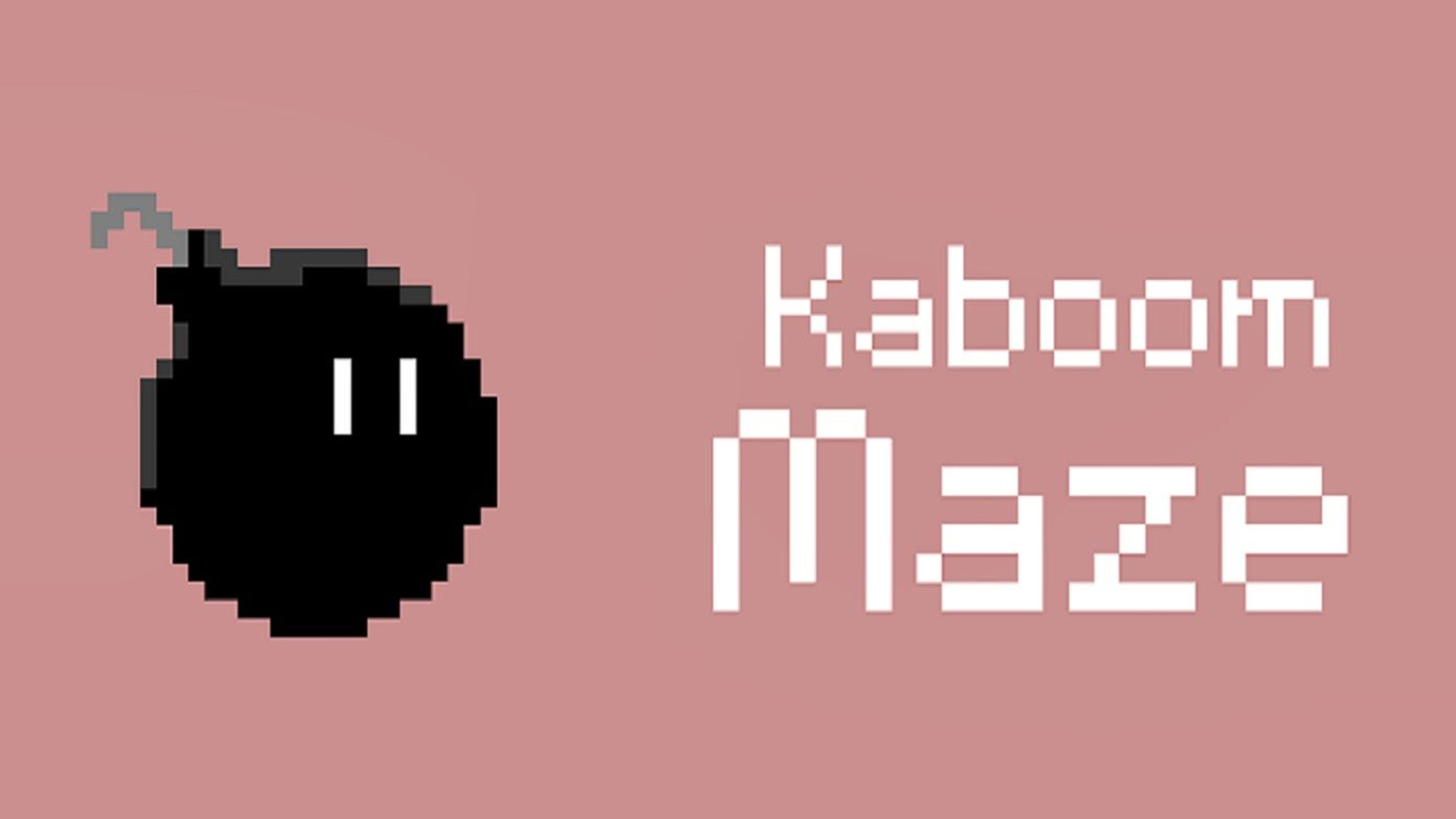 Kaboom Maze Logo