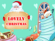 Lovely Christmas Slide Logo
