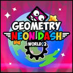 Geometry Neon Dash: World 2 Logo